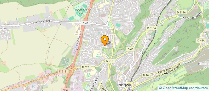localisation de l'entreprise MADAME KATALYN GAUTHIEZ à LONGWY