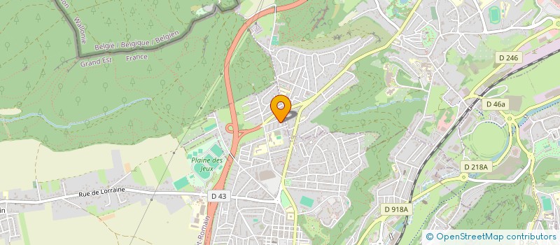 localisation de l'entreprise MADAME KATARINA ASTORI à LONGWY