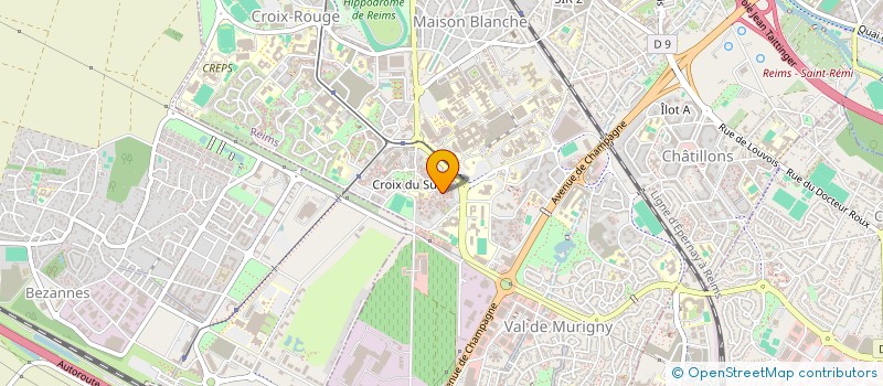 localisation de l'entreprise MADAME KATARINA CHONG PAN  REIMS