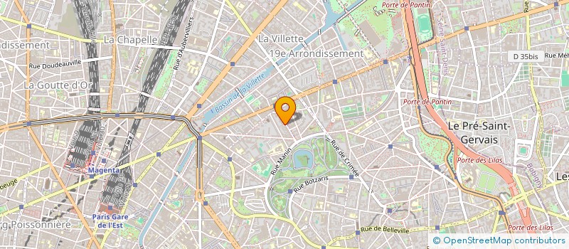 localisation de l'entreprise MADAME KATARINA KORDULAKOVA  PARIS