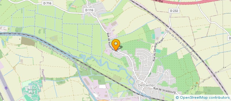 localisation de l'entreprise MADAME KATARINA MACZKA  DETTWILLER