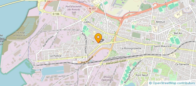 localisation de l'entreprise MADAME KATARINA MICARD  LA ROCHELLE