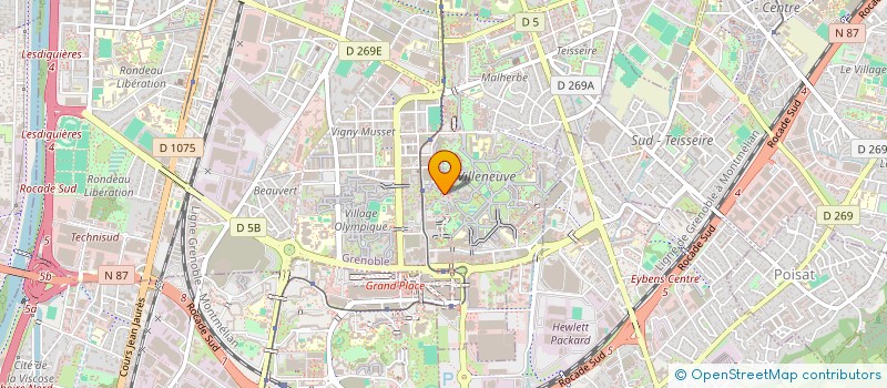 localisation de l'entreprise MADAME KATARINA VASIC  GRENOBLE