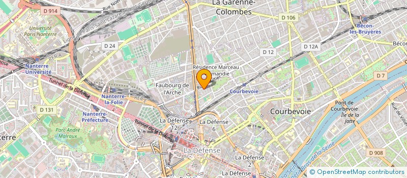 localisation de l'entreprise MADAME KATARZYNA BRYS à COURBEVOIE