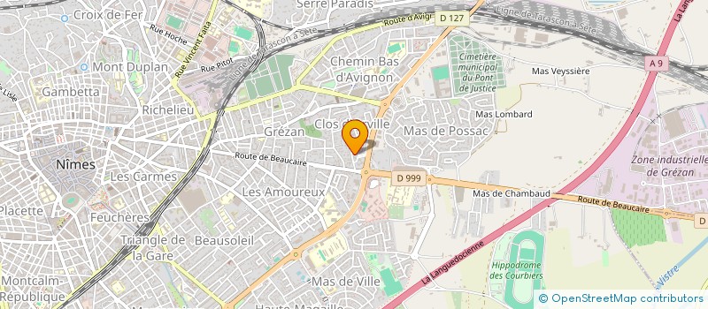 localisation de l'entreprise MADAME KATARZYNA CHYLINSKA  NIMES