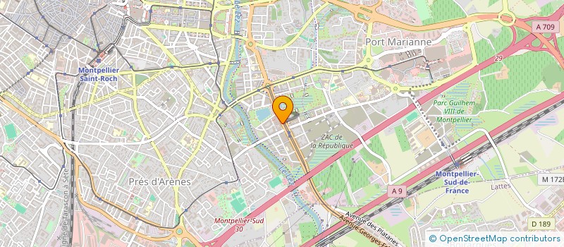 localisation de l'entreprise MADAME KATARZYNA DUDA à MONTPELLIER