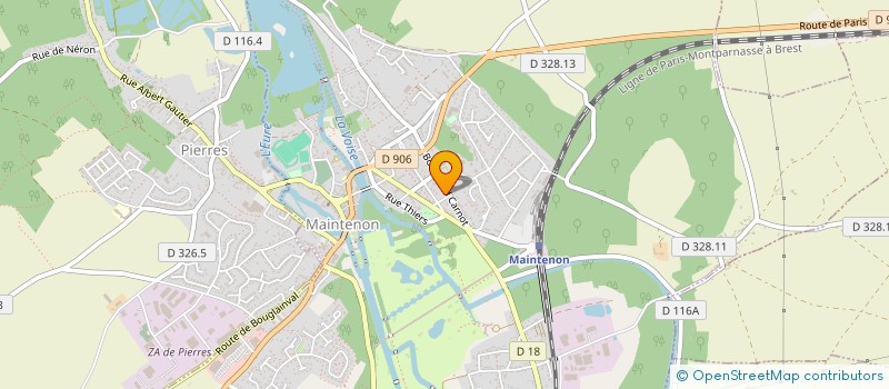 localisation de l'entreprise MADAME KATARZYNA GICEWICZ à MAINTENON