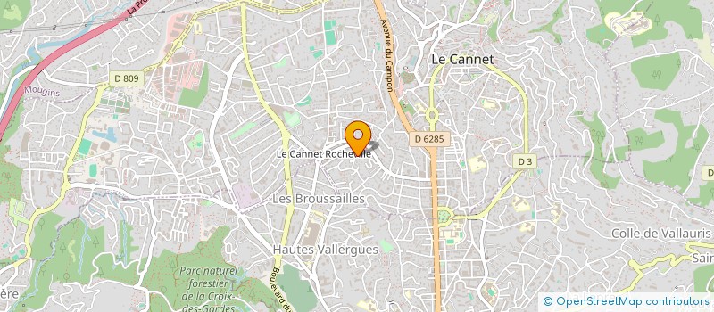 localisation de l'entreprise MADAME KATARZYNA GODZISZ à LE CANNET