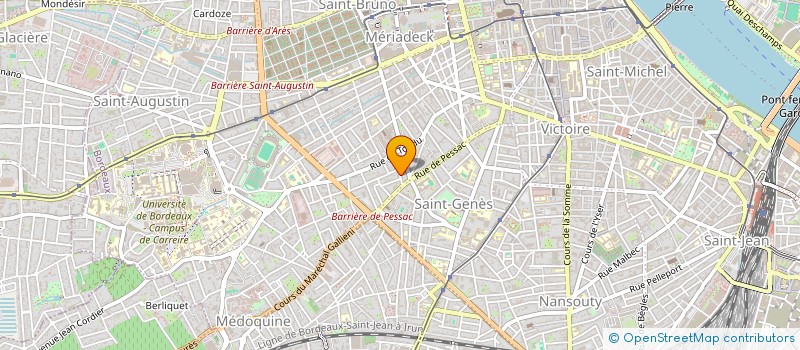 localisation de l'entreprise MADAME KATARZYNA JAKUBOWSKA  BORDEAUX