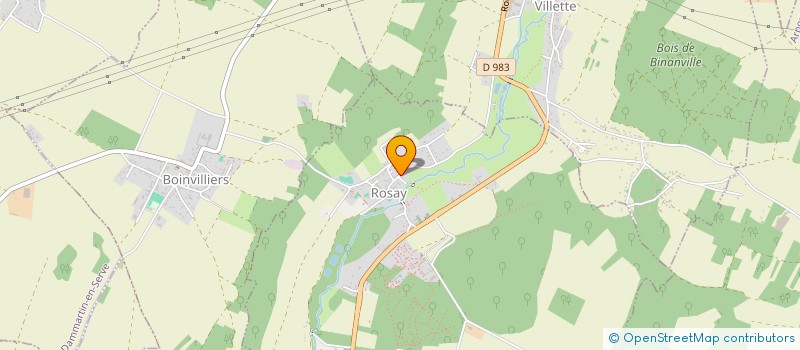 localisation de l'entreprise MADAME KATARZYNA JANASIK  ROSAY