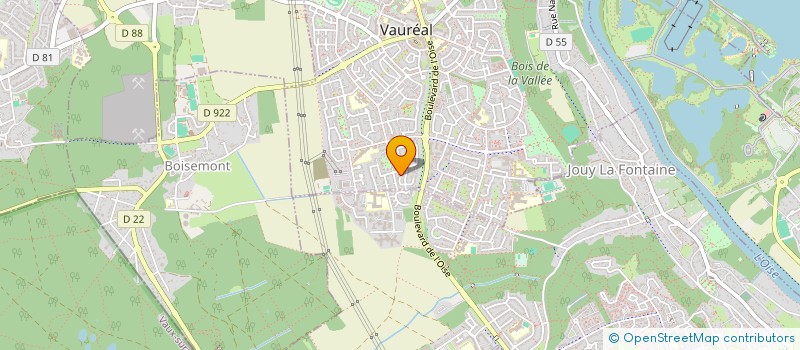 localisation de l'entreprise MADAME KATARZYNA JURCZAK  VAUREAL