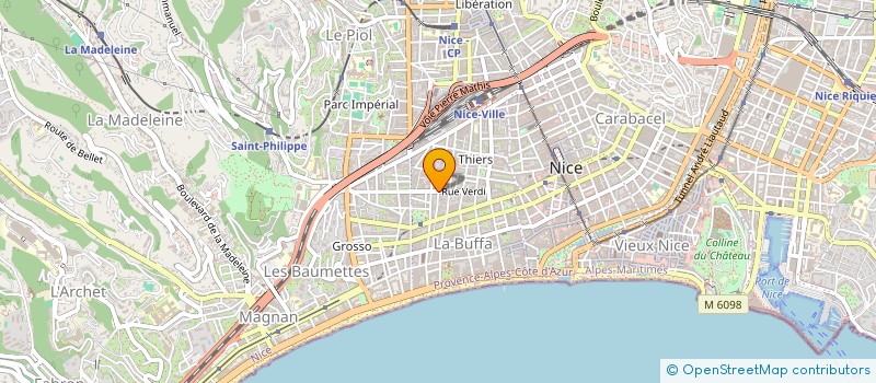 localisation de l'entreprise MADAME KATARZYNA SKOCZEK à NICE
