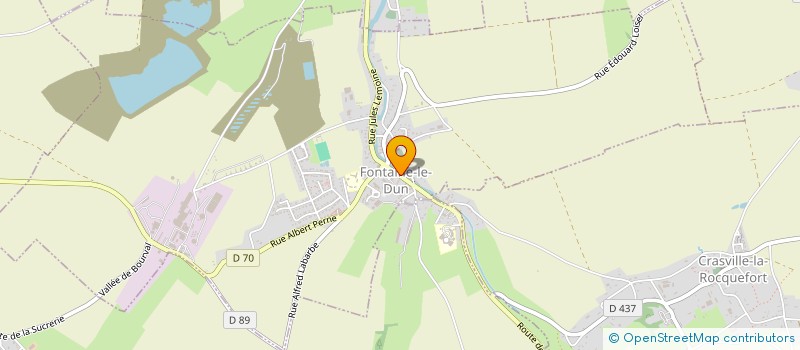 localisation de l'entreprise MADAME KATARZYNA WODZYNSKA  FONTAINE-LE-DUN