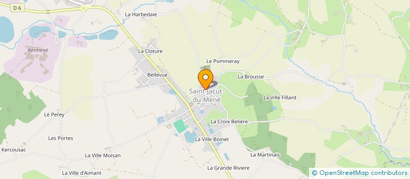 localisation de l'entreprise MADAME KATE DESQUIENS à LE MENE