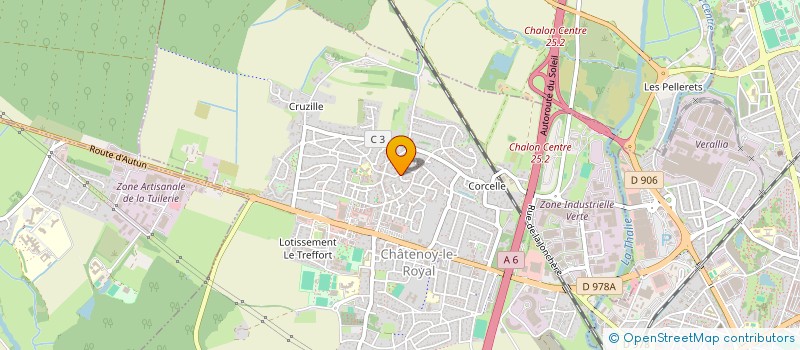 localisation de l'entreprise MADAME KATE HERVE  CHATENOY-LE-ROYAL