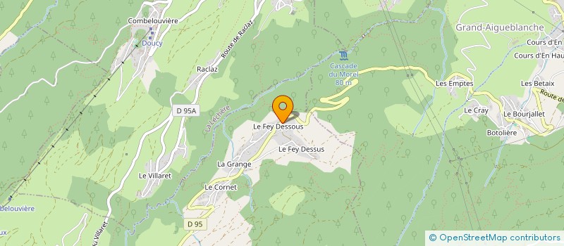 localisation de l'entreprise MADAME KATE HYLAND à LES AVANCHERS VALMOREL