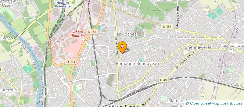 localisation de l'entreprise MADAME KATE POOLE  CONFLANS-SAINTE-HONORINE