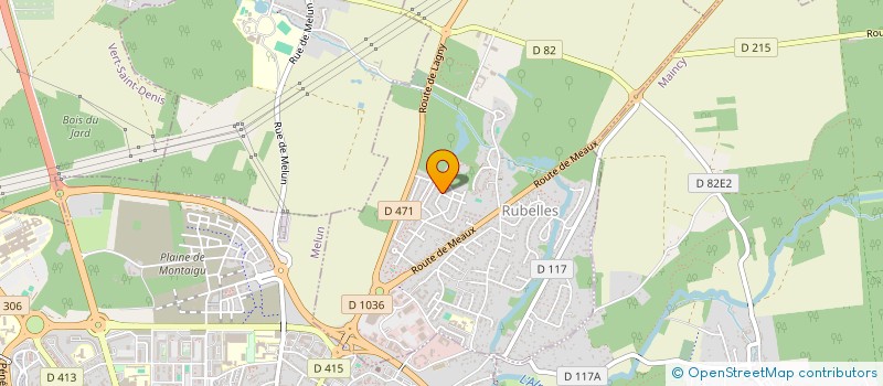 localisation de l'entreprise MADAME KATE RACON  RUBELLES