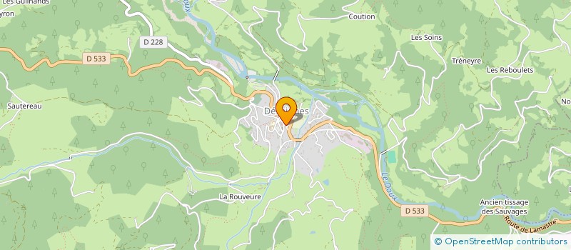 localisation de l'entreprise MADAME KATE RODDY  DESAIGNES