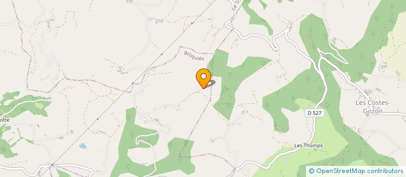 localisation de l'entreprise MADAME KATE WINSTANLEY  BROUSSE-LE-CHATEAU