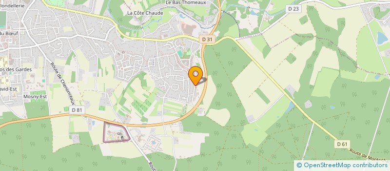 localisation de l'entreprise MADAME KATEL LEDOUX  AMBOISE