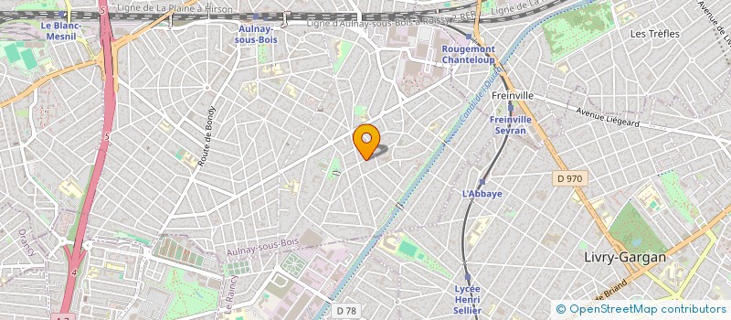 localisation de l'entreprise MADAME KATELINE CHEMINARD à AULNAY-SOUS-BOIS