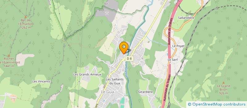 localisation de l'entreprise MADAME KATELINE HATFOUT à LE GUA