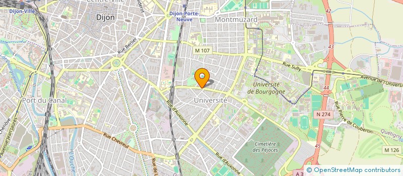 localisation de l'entreprise MADAME KATELINE JOLY à DIJON