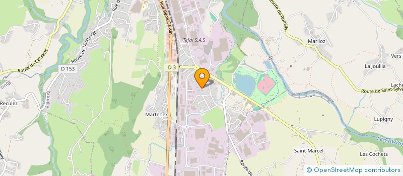 localisation de l'entreprise MADAME KATELL AITA  RUMILLY