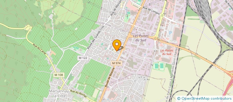 localisation de l'entreprise MADAME KATELL BORAS à MARSANNAY-LA-COTE