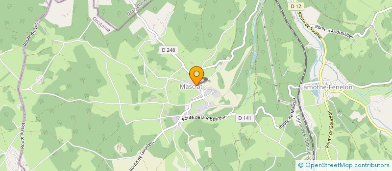 localisation de l'entreprise MADAME KATELL BRANDILY  REILHAGUET