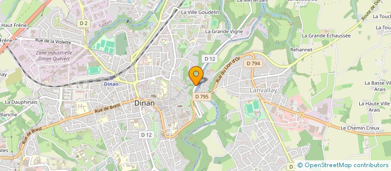 localisation de l'entreprise MADAME KATELL DAUCHEZ  SAINT-SAMSON-SUR-RANCE