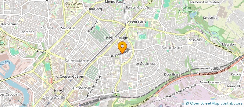localisation de l'entreprise MADAME KATELL GESTIN à BREST