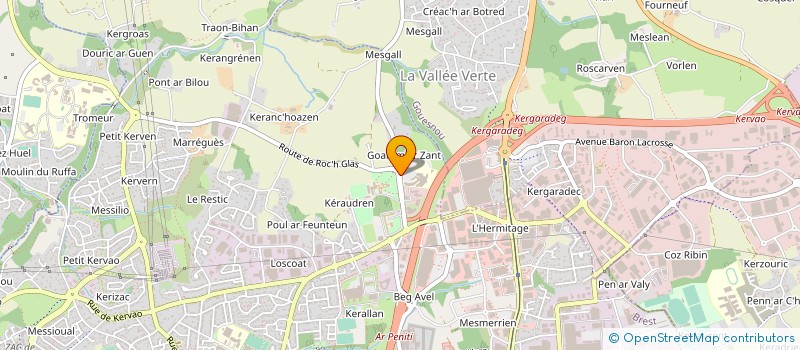 localisation de l'entreprise MADAME KATELL GOURVES à BREST