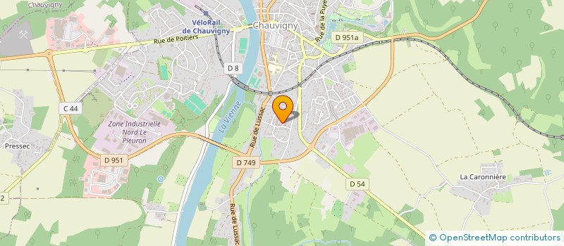 localisation de l'entreprise MADAME KATELL GOUSSET  CHAUVIGNY