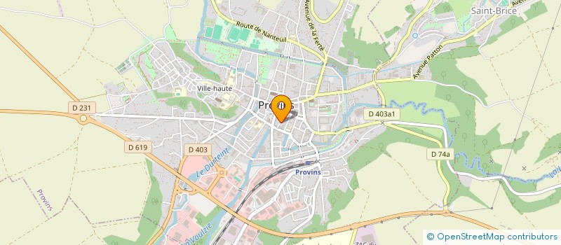 localisation de l'entreprise MADAME KATELL GUE  PROVINS