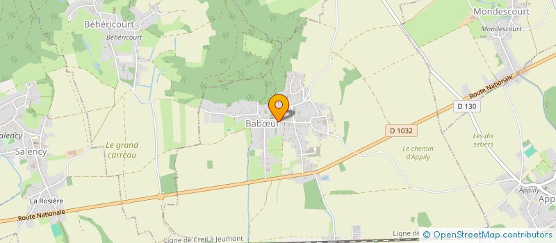 localisation de l'entreprise MADAME KATELL KATELL  BABUF