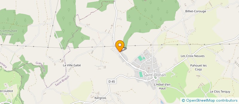 localisation de l'entreprise MADAME KATELL LATIMIER  SAINT-DONAN