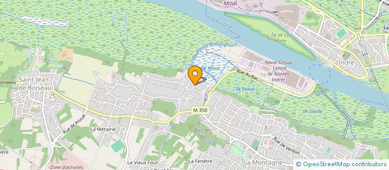 localisation de l'entreprise MADAME KATELL LE GALL  SAINT-JEAN-DE-BOISEAU