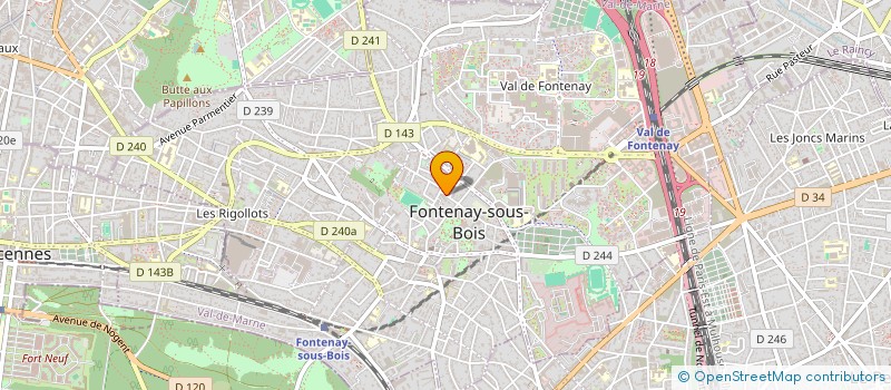 localisation de l'entreprise MADAME KATELL LEOSTIC à FONTENAY-SOUS-BOIS
