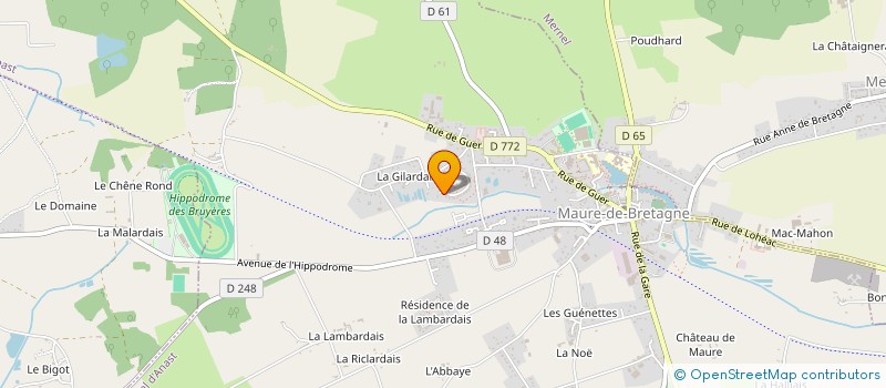 localisation de l'entreprise MADAME KATELL SELIGOUR à VAL D'ANAST
