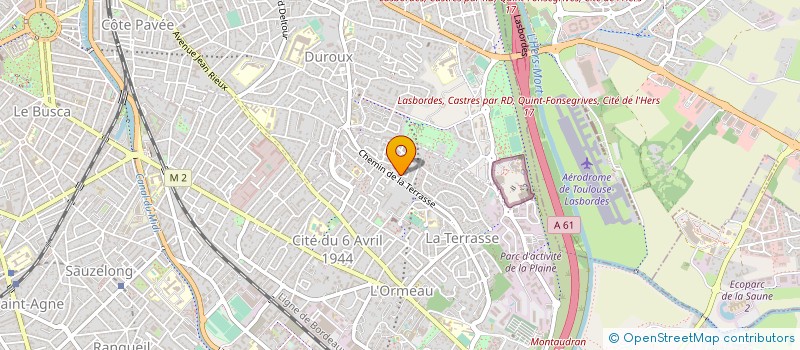 localisation de l'entreprise MADAME KATERI JOUVEAUX à TOULOUSE