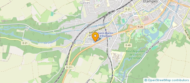 localisation de l'entreprise MADAME KATERINA BEDNAROVA à ETAMPES