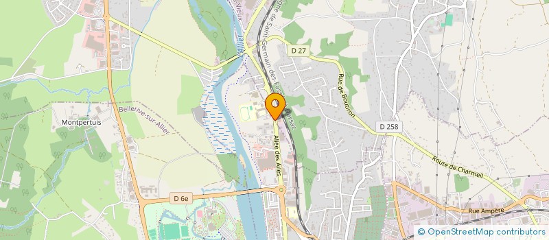 localisation de l'entreprise MADAME KATERINA GROSSMANNOVA à VICHY