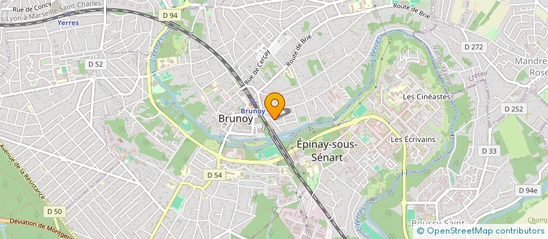 localisation de l'entreprise MADAME KATERINA IOANNIDOU à BRUNOY