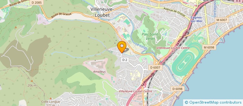 localisation de l'entreprise MADAME KATERINA NEMYNAROVA à VILLENEUVE-LOUBET