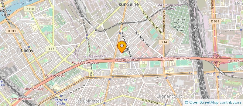 localisation de l'entreprise MADAME KATERINE LOUINEAU à SAINT-OUEN-SUR-SEINE