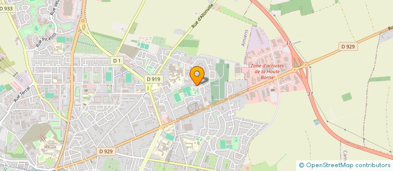 localisation de l'entreprise MADAME KATERYNA AREFIEVA  AMIENS