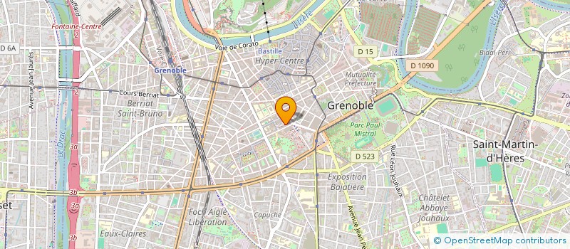 localisation de l'entreprise MADAME KATERYNA BEZYUK à GRENOBLE