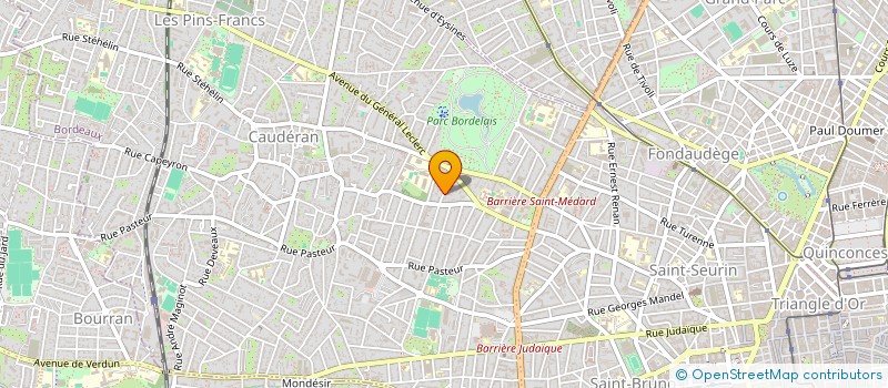 localisation de l'entreprise MADAME KATERYNA BOHATOVA  BORDEAUX